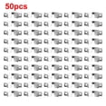 thumbnail image 1 of 10/50Pcs Photo Frame Hardware Hook Silver Horizontal Straight Strip Hanger, 1 of 10