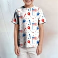 thumbnail image 2 of dmqupv American Flag Shirt Toddler Boy Kids 4th of July T-Shirt for Boys Patriotic Tops American Flag Shirts Independence Day Clothes Cotton Tees Light Blue,8-9 Years, 2 of 4
