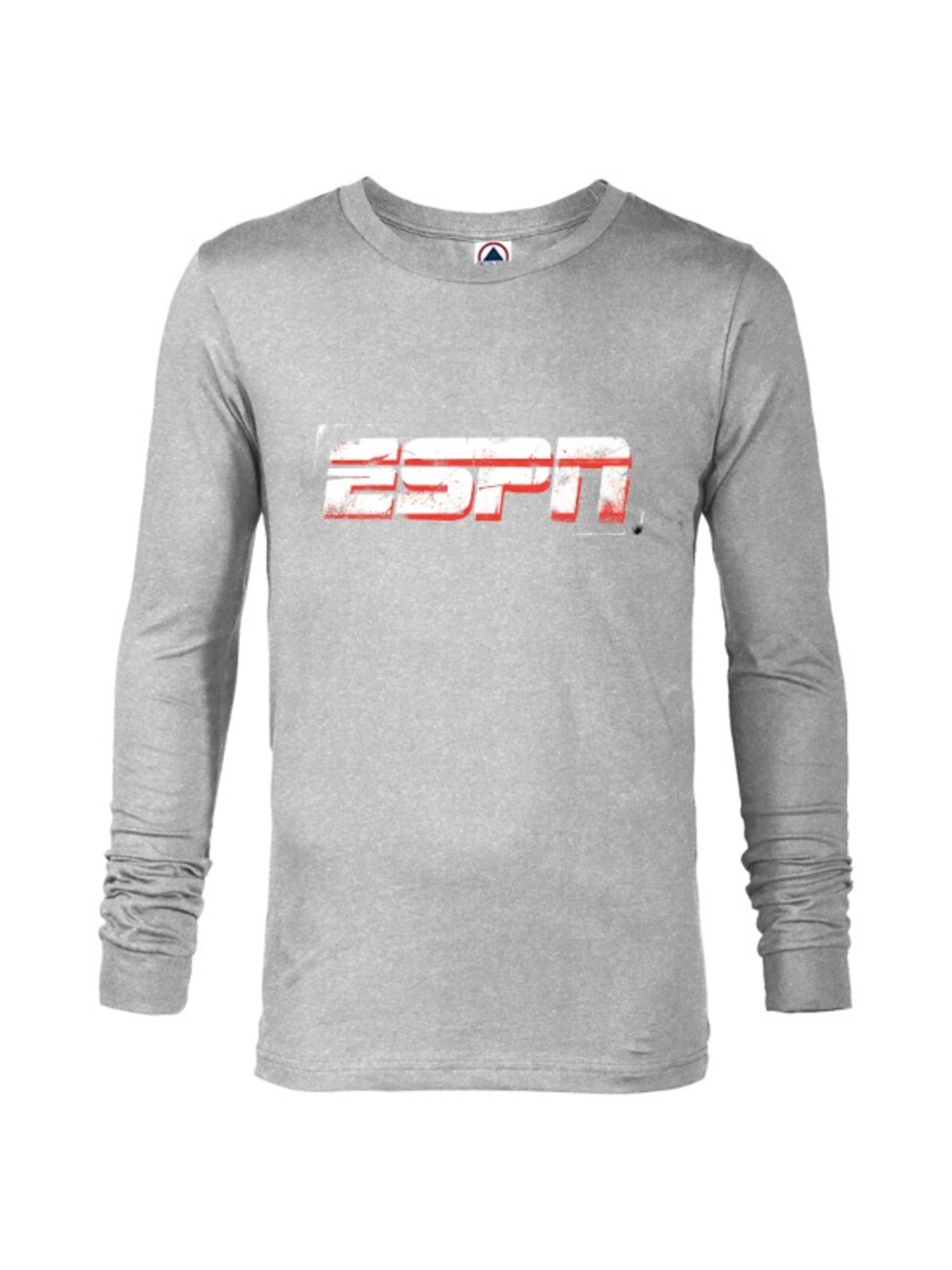ESPN Logo Distressed Red and White 
