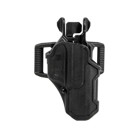 BLACKHAWK T Series L2C Glock 17 Black Polymer Left Hand OWB Holster
