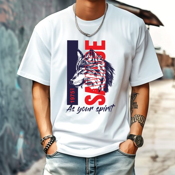 Men's T Shirt Round Neck Patterned Tee Summer New Sports Shirt Vintage Style Gift for Friends XS