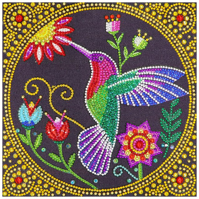 5D bricolaje especial en forma de diamante pintura pájaro bordado artesanía Kit hogar pared artes Hugtrwg Para estrenar