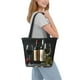 thumbnail image 2 of Disketp Two Bottles Of Red And White Wine Bolsa de Hombro Casual para Mujer, Bolso Cruzado para Compras, Viajes y Uso Diario, 2 of 6