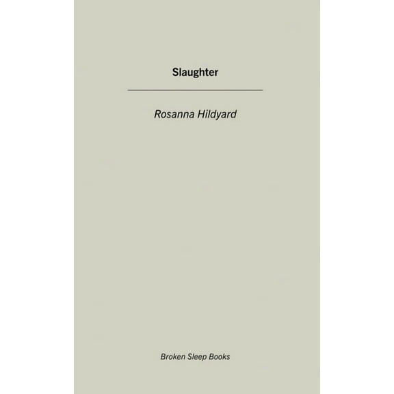 Slaughter, (Paperback)
