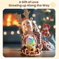 thumbnail image 4 of Bocina JYX, Bocina Bluetooth Portátil con 2 Micrófonos Inalámbricos, Luces RGB, Altavoz Bluetooth Compatible con Entrada TF/AUX y voz Mágica Divertida, 4 of 9