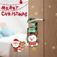 thumbnail image 3 of Christmas Door Hanger Decorations Cute Holiday Doorknob Ornaments Indoor Knob Sign Hangers, 3 of 7