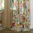 thumbnail image 6 of Semi-Sheer Curtain Panels, Set of 2, Lined, with Tiebacks, 84 L x 42 W (x2), White, 6 of 8
