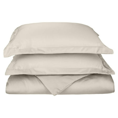 Superior Cotton Rich 600TC Hemstitch Duvet Cover 3 Piece Set