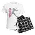 thumbnail image 4 of CafePress - Girls Softball Women's Light Pajamas - Women's Short Sleeve Print T-Shirt and Pants Light Cotton Pajama Set, 4 of 7