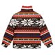 thumbnail image 4 of Hombres Casual Moda Franela Navidad 3D Imprimir Cuello alto Manga larga Sudadera con cremallera Pompotops oipoqjl53029, 4 of 5