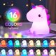 thumbnail image 3 of Luz nocturna de unicornio para niños, regalos de unicornio, luz nocturna para niñas, lámpara de unicornio portátil para bebé, luz nocturna de unicornio para niñas pequeñas, decoración de hab, 3 of 4