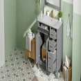 thumbnail image 4 of Kadyn Modern Bathroom Vanity,Bathroom Cabinet,36" Gray Modern Bathroom Vanity with Ceramic Sink, Soft Close Doors, 4 Drawers for Storage, 4 of 13