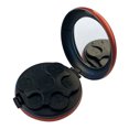 thumbnail image 1 of Coin Organizer with 7 Slots Large Capacity Built-in Mirror Compact Design Portable Travel Yen Coin Organizer Dispenser, 1 of 8