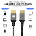 thumbnail image 1 of 0,3/1/1,5/2/3/5/7,5/10M Compatible con HDMI a Cable Compatible con HDMI trenza de nailon TPU, 1 of 9