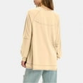 thumbnail image 5 of Plebaso Women's Sweatshirts with Pockets Fall Winter Clothes Long Sleeve Casual Pullover Tops, 5 of 7