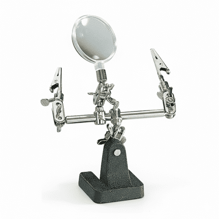 Velleman 900-037 Dual Helping Hand with Magnifier