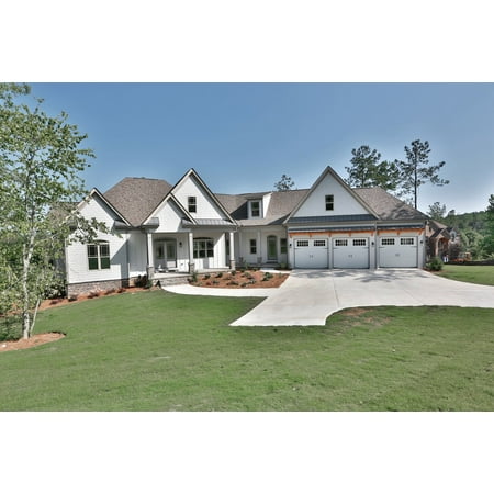 638-3061: Craftsman Traditional 4 Bed, 6 Bath Luxury Home Plan, 6791 Sq Ft: Full Blueprints with License to Build by Home Plan Marketplace - Lesuto