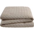thumbnail image 4 of VCNY Home Nina Comforter Set Full/Queen Taupe 3 Piece, 4 of 4