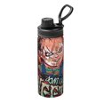 thumbnail image 1 of Chucky - Botella de agua deportiva aislada de 3 piezas, de acero inoxidable, portátil, para exteriores, para viajes, fitness, estudiantes, talla única., 1 of 7