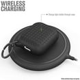 thumbnail image 4 of Keyring Case for AirPods 1 & 2 - Silicone AirPods Case with Textured Pattern, Charging Light Visible, Extra Grippy, 4 of 5