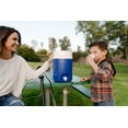 thumbnail image 5 of Igloo Dispensador portátil de bebidas y agua con enfriador deportivo de 2 galones, dispensador de enfriador aislado, azul majestuoso, 5 of 5