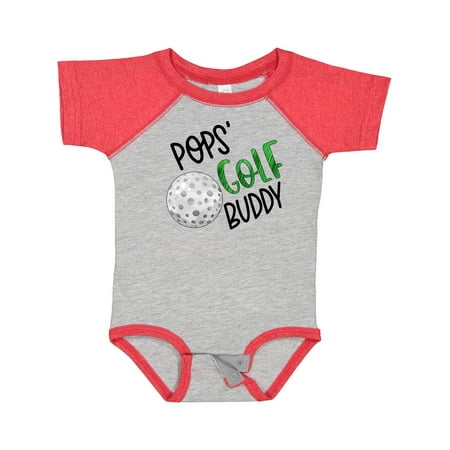 

Inktastic Pops Golf Buddy with Golf Ball Gift Baby Boy or Baby Girl Bodysuit