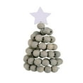 thumbnail image 2 of 5Pcs 6.3Inch Nordic Wooden Xmas Tree Tabletop Ornament, Festive Holiday Decor with Hemp Rope or Wooden Beads, Modern Minimalist Design for Desk, Shelf, or Mantel Display in Living Room or Dining Area, 2 of 9