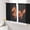 Orange, variant on Dragon Flames Sheer Curtains 54 Inches Length 2 Panels Set, Window Sheer Curtains for Living Room/Bedroom, Green Dragons Abstract Modern Art Light Filtering Rod Pocket Curtain 52''x54''x2