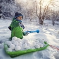 thumbnail image 6 of PpgejGEK Winter Children's Outdoor Snow Toy Winter Children's Outdoor Snowball Maker Clip 36x10x7.5cm 14.2x3.9x3in Plastic Tool for Snow Play Family Interactive Fun, 6 of 8