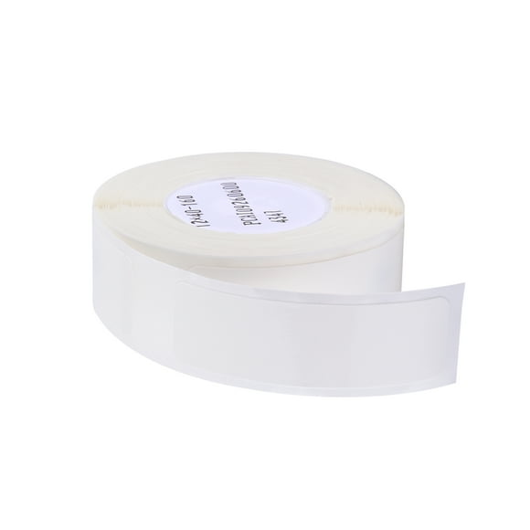 Amdohai Thermal Printing Label Paper Barcode Price Size Name Blank Labels Waterproof Tear Resistant 12*40mm 160pcs/roll for Home Organizer Supermarket Store Catering
