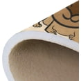 thumbnail image 6 of Dreamtimes Lightweight Soft Area Rugs 31x20 Inch, Cartoon Dogs Floor Mat Doormat for for Rooms Entrance Hardwood Floor Living Room 2'7" x 1'8"） Nursery Rugs, 6 of 6
