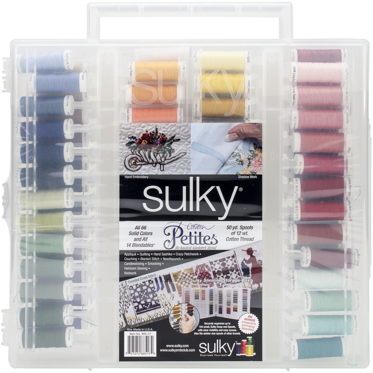 Sulky Cotton Petites 12wt Slimline Dream Assortment