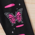 thumbnail image 6 of HCNTES Baby Girl 2 Piece Clothes Set Short Sleeve Top + Drawstring Pants Casual Dailywear Spring Summer Kids Girls School Outfits 3T 4T 5T 6T(F02-Hot Pink,12-18 Months), 6 of 9
