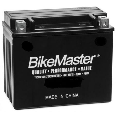 BikeMaster Maintenance Free Battery 75 Cranking Amps 114L x 70W x 130H mm Fits 2013 Can-Am Renegade 850 4x4 XXC