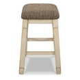 thumbnail image 4 of Signature Design by Ashley Bolanburg Farmhouse 24" Counter Height Upholstered Barstool, Set of 2, 4 of 6