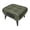 Green, variant on MIKIBAMA Small Foot Stools Ottoman Faux Leather Footrest for Living Room Bedroom Office
