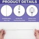 thumbnail image 2 of 30 Pcs DIY Blank Badge Reel Kit with Belt Clip B, 2 of 5