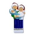 thumbnail image 5 of Ornaments by Elves Personalized Couple with Newborn Baby Boy Xmas Ornament, 5 of 9