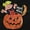 Black, variant on Halloween Dennis The Menace Pumpkin Men's Graphic T Shirt Tees Brisco Brands 3X