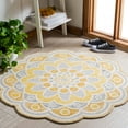 thumbnail image 2 of SAFAVIEH Novelty NOV101B Handmade Grey / Gold Rug, 2 of 5