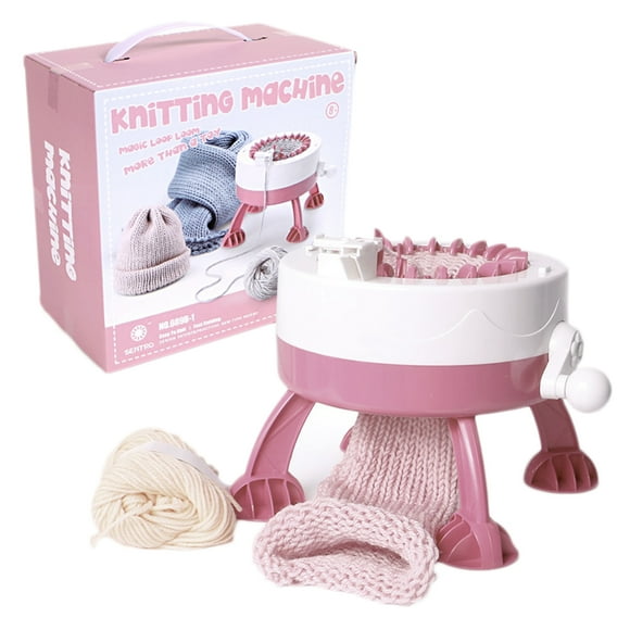 Machine à Tricoter pour Enfants Bricolage Créative Éducative Kit de Métier à Tricoter Tisserande Intelligente