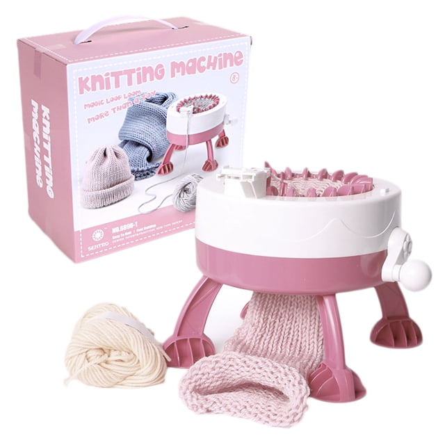 Kids Knitting Machine DIY Creative Educational Knitting Loom Kit Smart Weaver