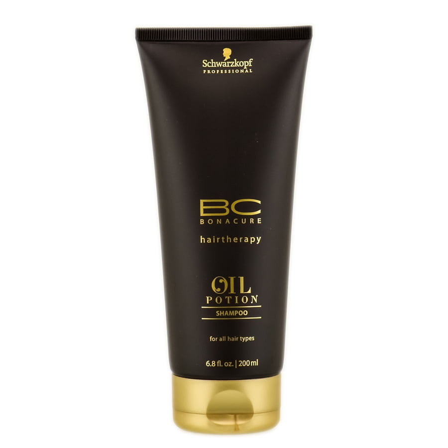 DISC - Schwarzkopf BC Bonacure HairTherapy Oil Shampoo - 6.8 oz - Pack of with Sleek Comb - Walmart.com