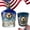 Set, variant on 250th Anniversary Whiskey Bottle, America We The People Heritage Whiskey Glass, Anniversarys Vintage Independe 250 Decanter