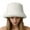 White, variant on Women's Double Face Fleece Bucket Hat, Plush Warm Winter Hat with Wide Brim, Soft Sun Hat for Outdoor Cold Weather, Cozy Unisex Beanie Alternative Beige