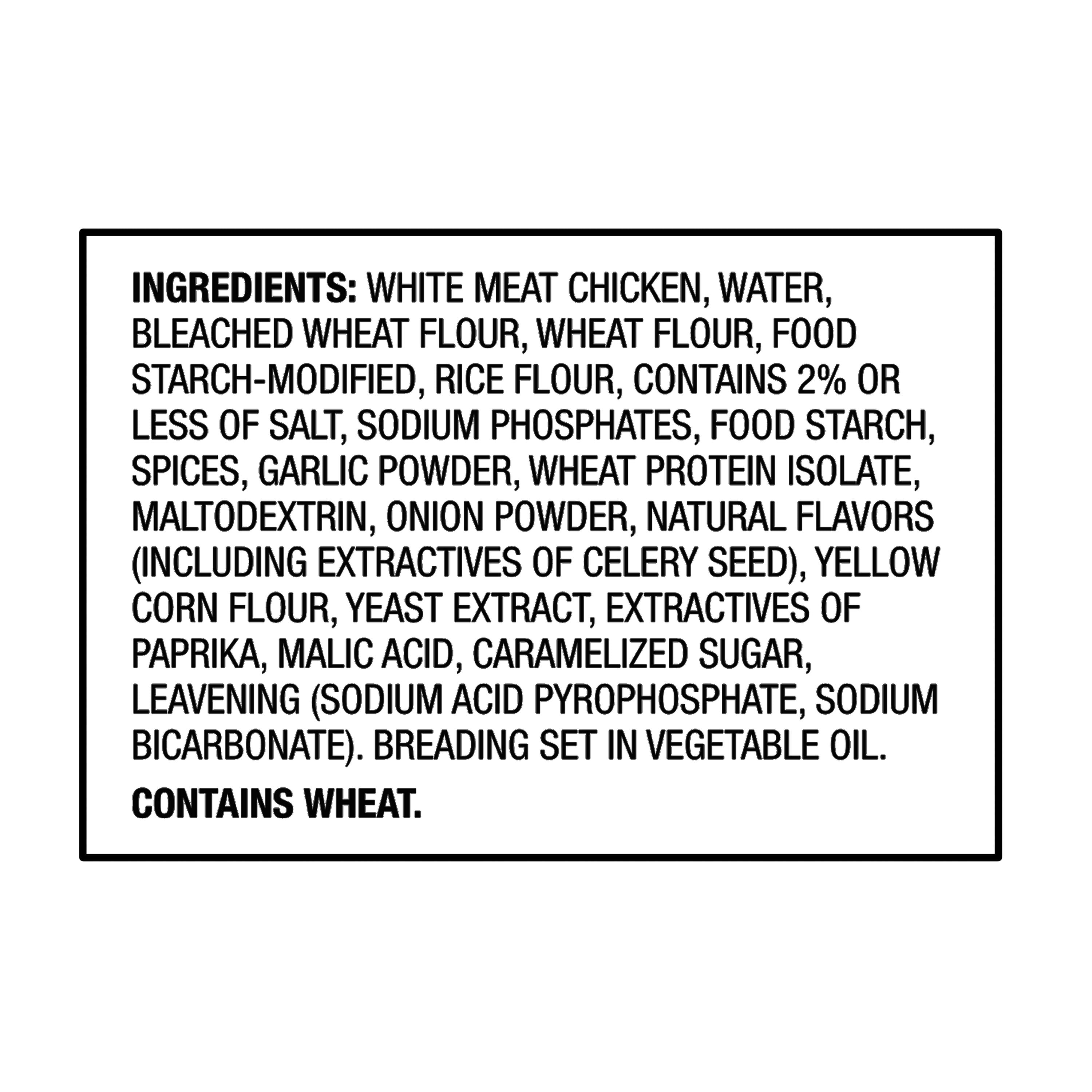 Great Value Chicken Fries, 27.5 oz Bag (Frozen)