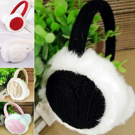 

Farfi Women Girl Winter Warm Kint Earmuffs Earwarmers Ear Muffs Earlap Warmer Headband