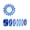 Blue-16T, variant on Bicycles Single Speed Cassettes Freewheels Wheel for Bikes, 16T 18T Aluminum Alloy Bicycles Single Speed Conversion Set