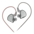 thumbnail image 1 of Audífonos KZ EDCX con cable para juegos de música deportiva (gris sin micrófono) WDOplteas Para estrenar, 1 of 9