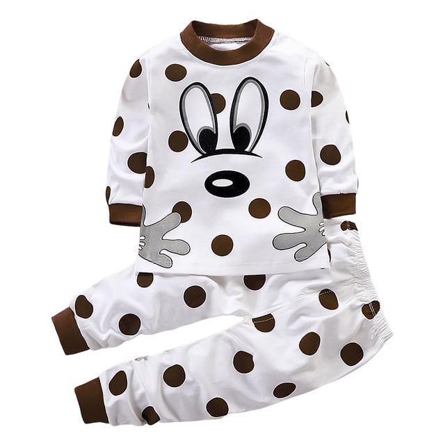 Akiihool Newborn Outfits Baby Boy Baby Boy Clothes Little Brother Embroidery Ribbed Long Sleeve Romper Pants Set Newborn Fall Winter Outfits (White,1-2 Years)